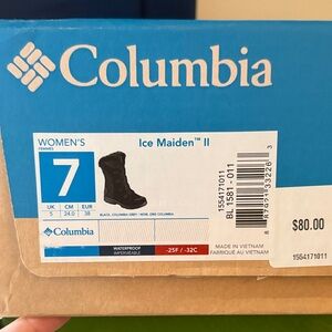 Columbia Women's Ice Maiden II Black Boots